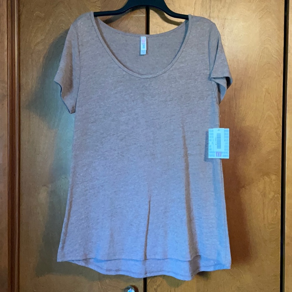 NWT brown LuLaRoe Classic T